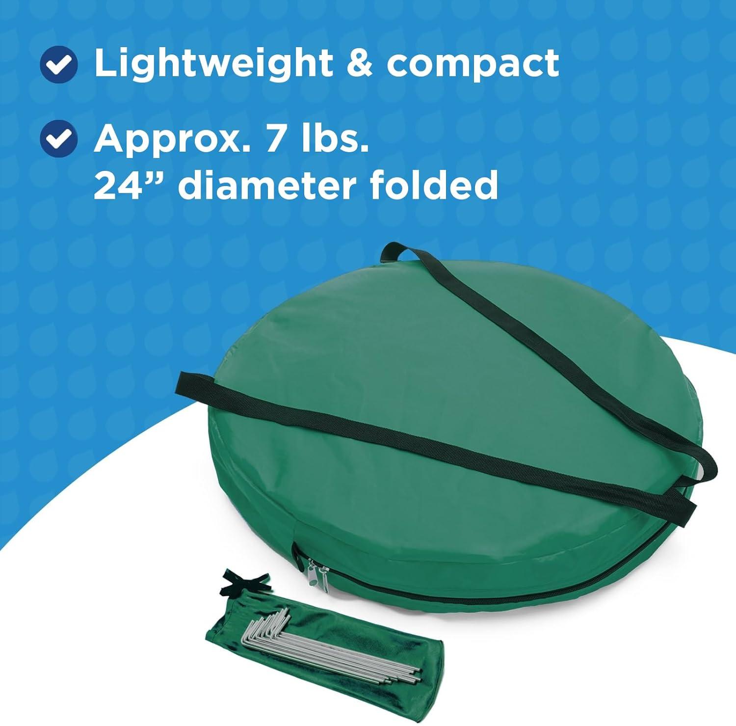 imageUnder the Weather Hunter Green MyPod 1 Person Popup Weather Pod The Original Patented WeatherPod