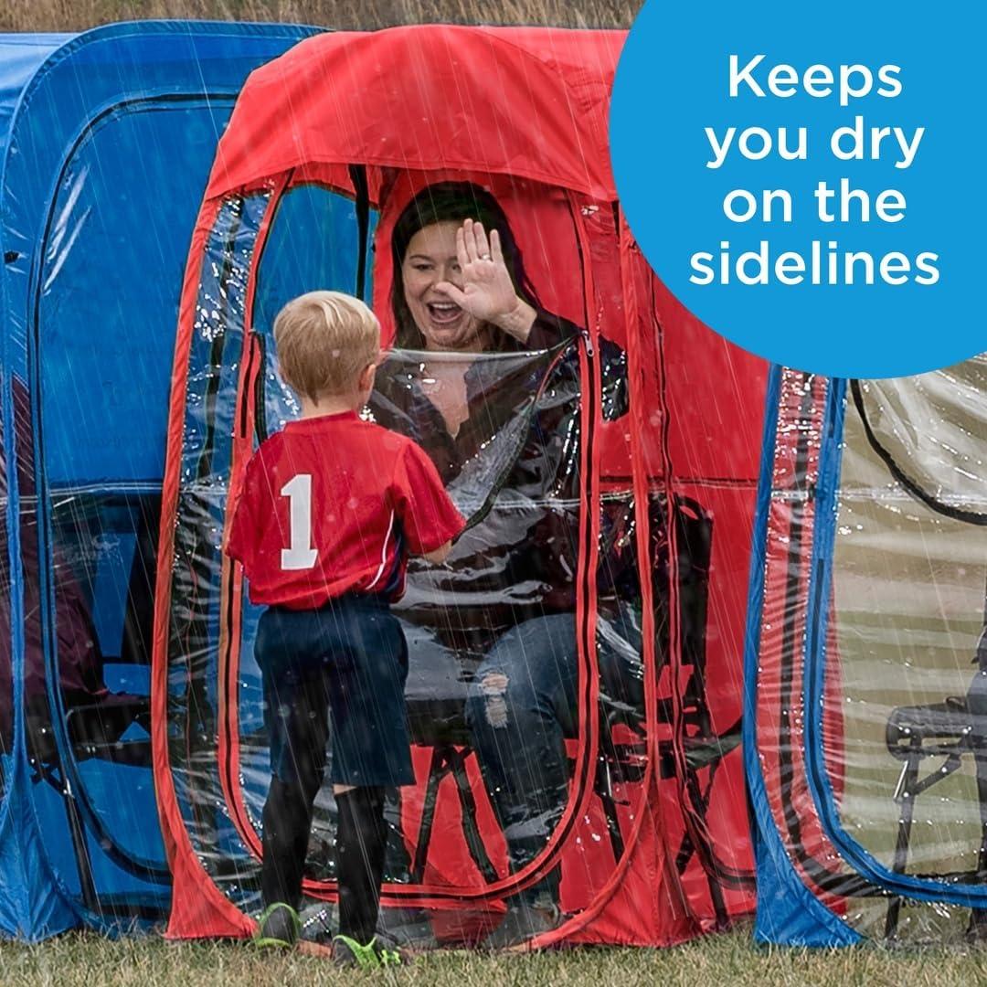 imageUnder the Weather Royal Blue MyPod 1 Person Popup Weather Pod The Original Patented WeatherPod