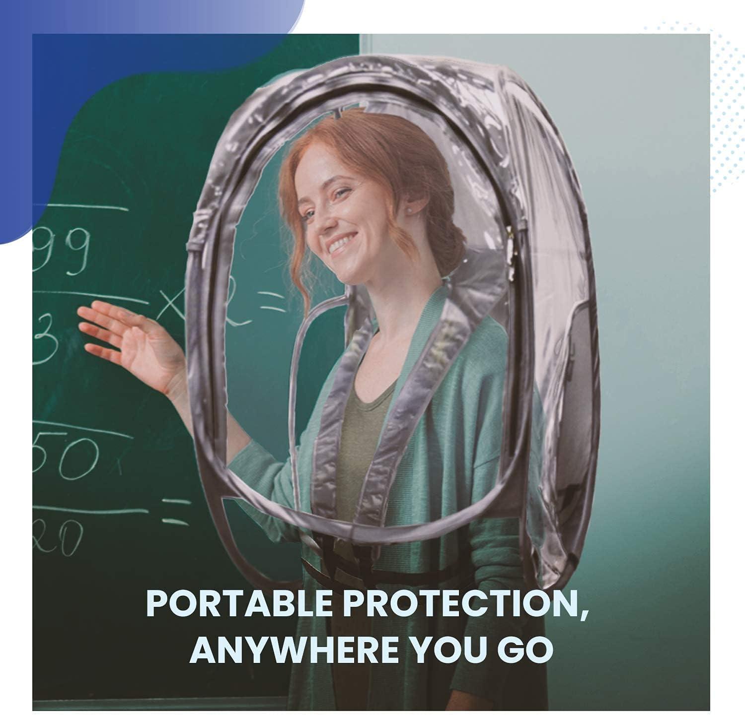 imageWeatherPod Shield Pod 1Person PopOpen Wearable Protective Barrier