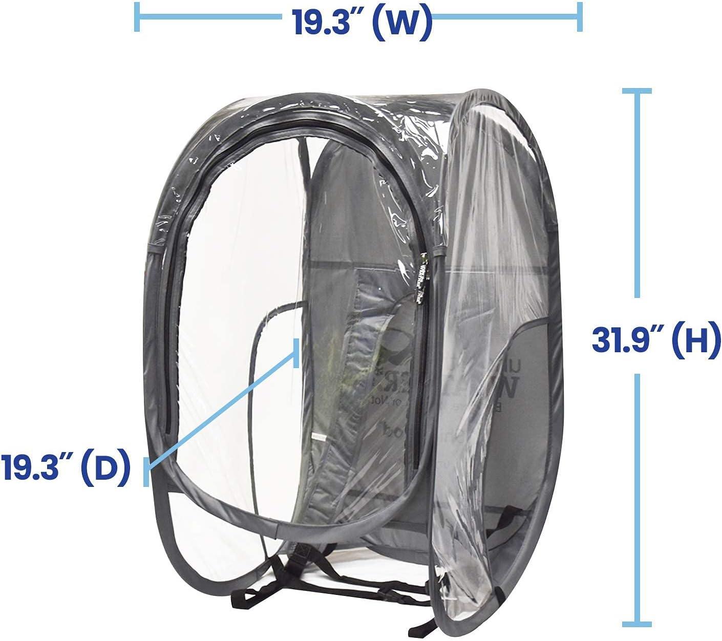 imageWeatherPod Shield Pod 1Person PopOpen Wearable Protective Barrier