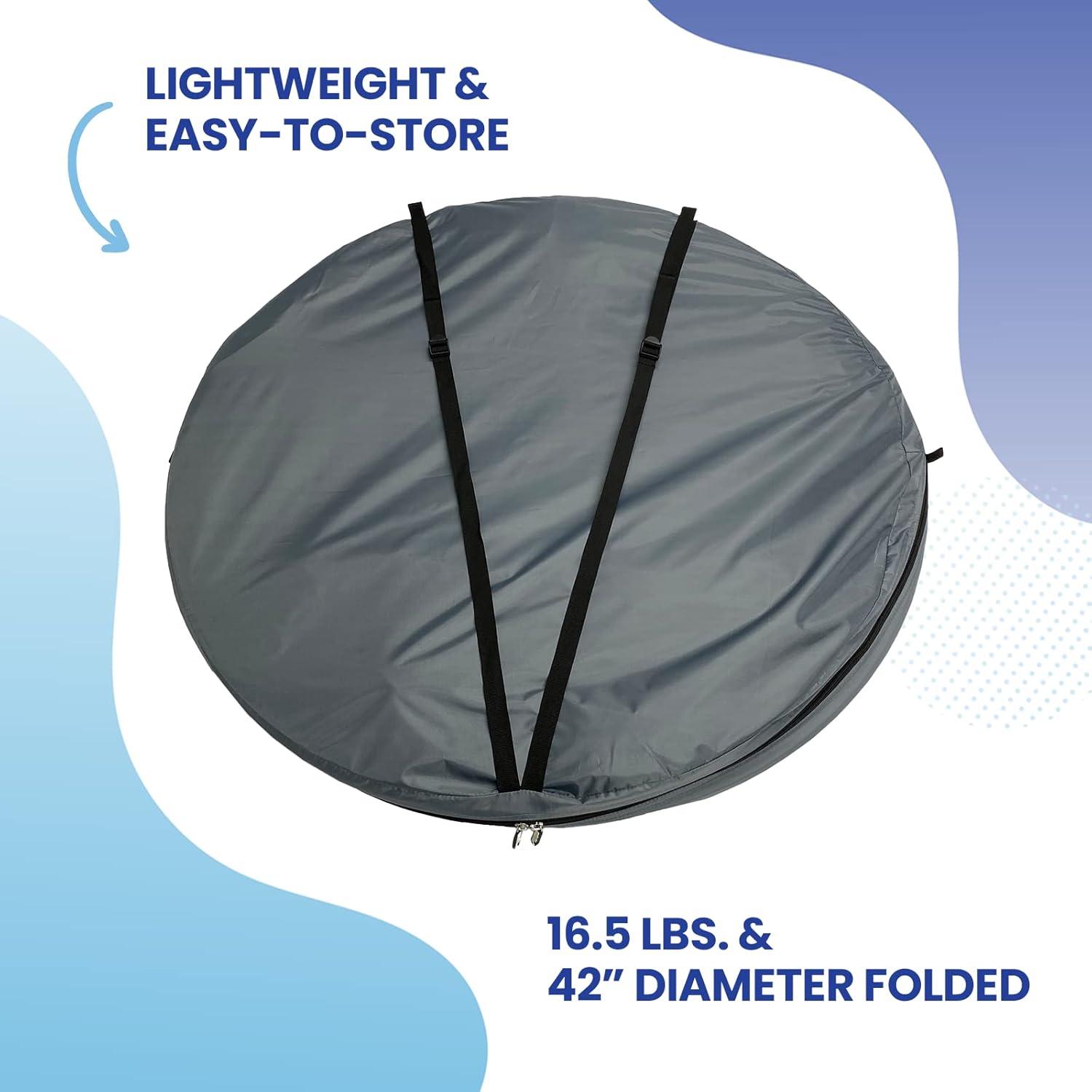 imageWeatherPod 4Season DomePod 68 Person The Original PopUp Pod Stay Warm Dry and Out of The Sun Weather Pod for Sports Rain Wind or Cold Weather 6 to 8 Person Easy Set Up ampamp Tear Down