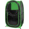 imageWeatherPod 1Person PopUp Pod with Tinted Panels  PopUp Weather Pod Protection from Cold Wind and Rain with Added PrivacyLime Green